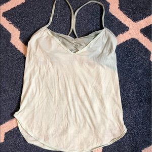Lululemon Mint Green Bra Tank Top